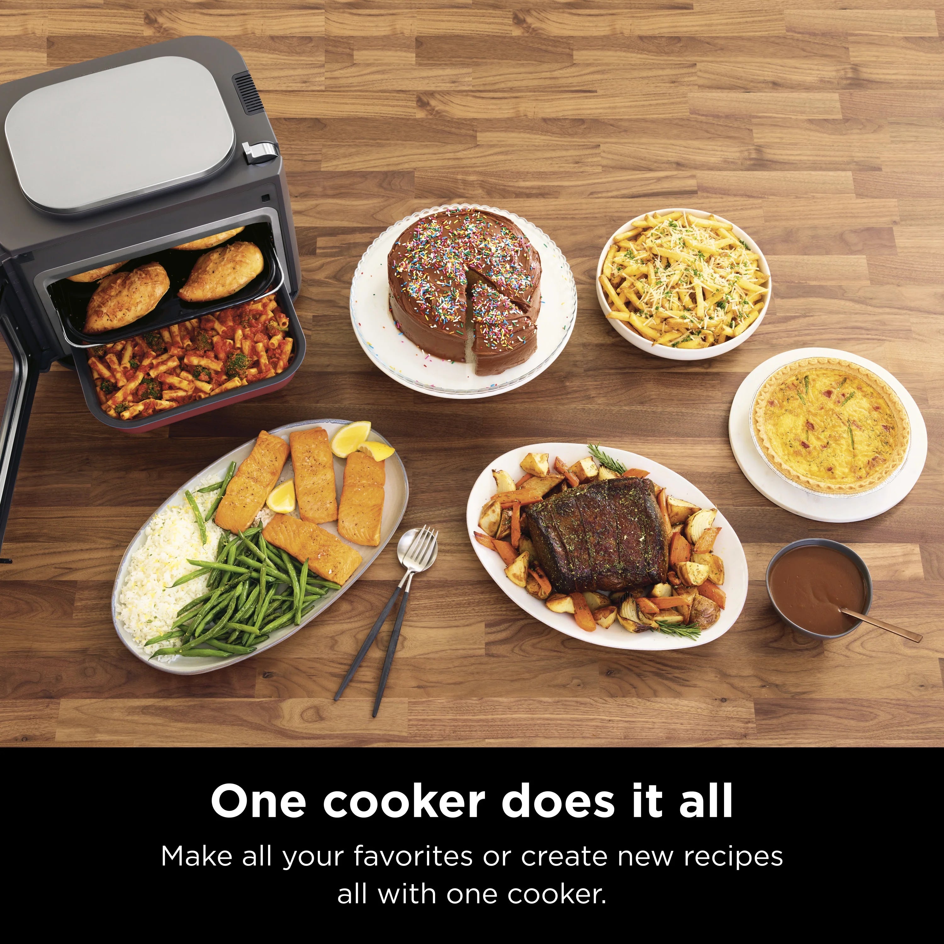 Stainless Steel 10-in-1 Multicooker Y725