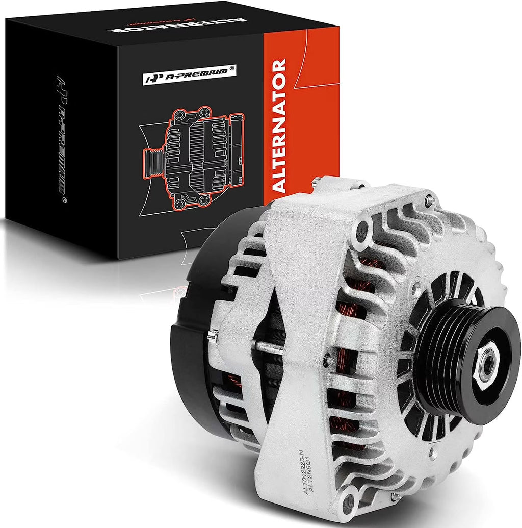 Alternator Compatible with Chevy Silverado 1500, Avalanche 1500, GMC Sierra 1500, Cadillac Escalade Y1321