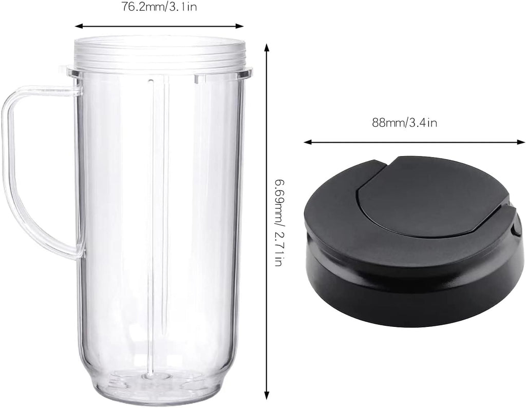 22 Ounce Replacement Blender Cup with Lid W97786