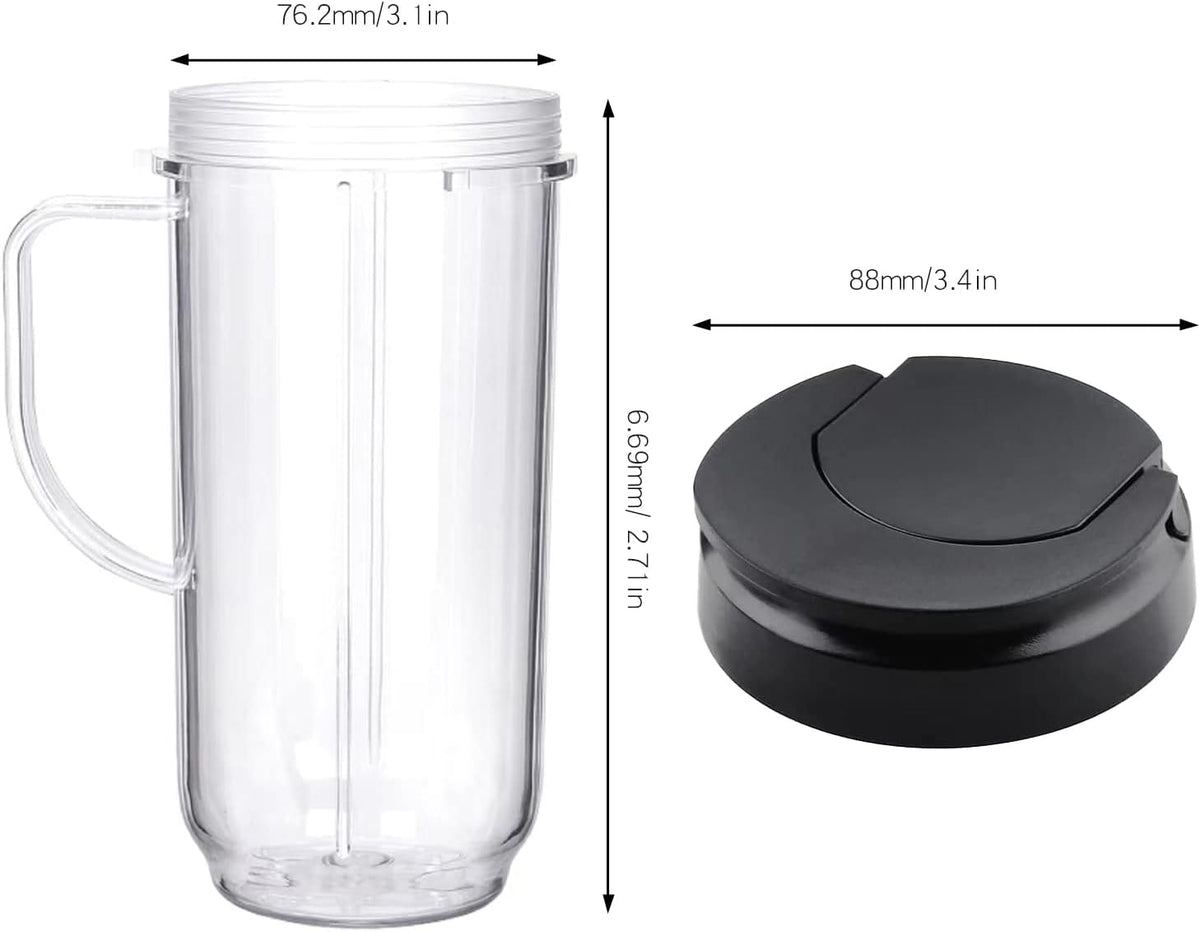 22 Ounce Replacement Blender Cup with Lid W97786