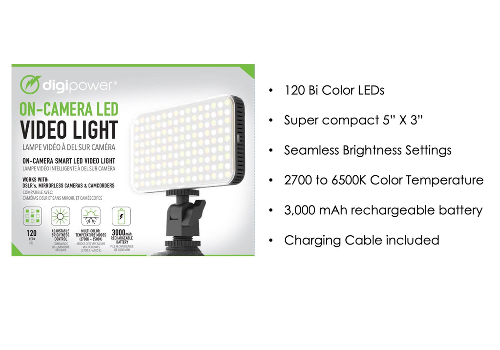 On-Camera LED Video Light V502