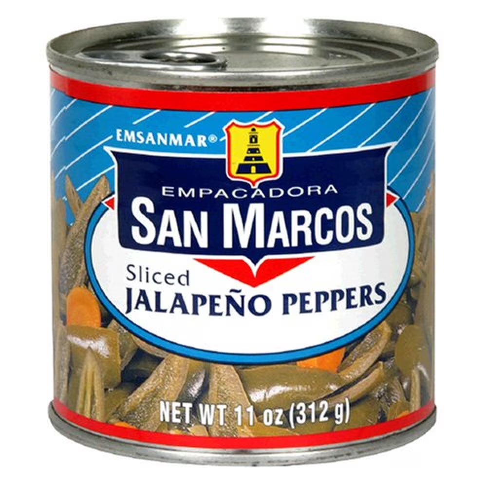 Sliced Jalapeno Peppers, 11-Ounce Can (Pack of 10) U682445