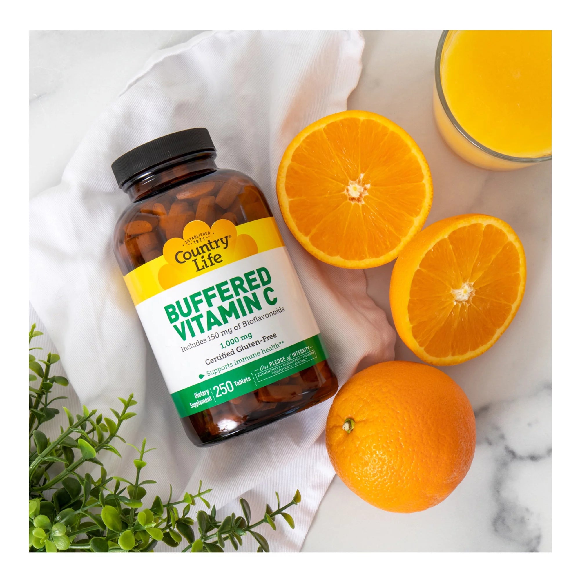 1,000 mg Vitamin C Tablets N129