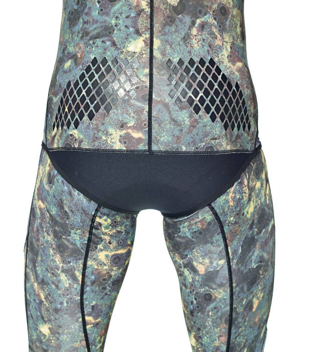 Green Camouflage Lycra Wetsuit W7625