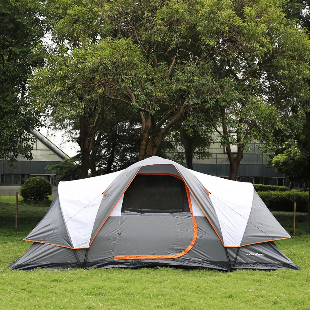 Grey Tent For 8 People Z82052
