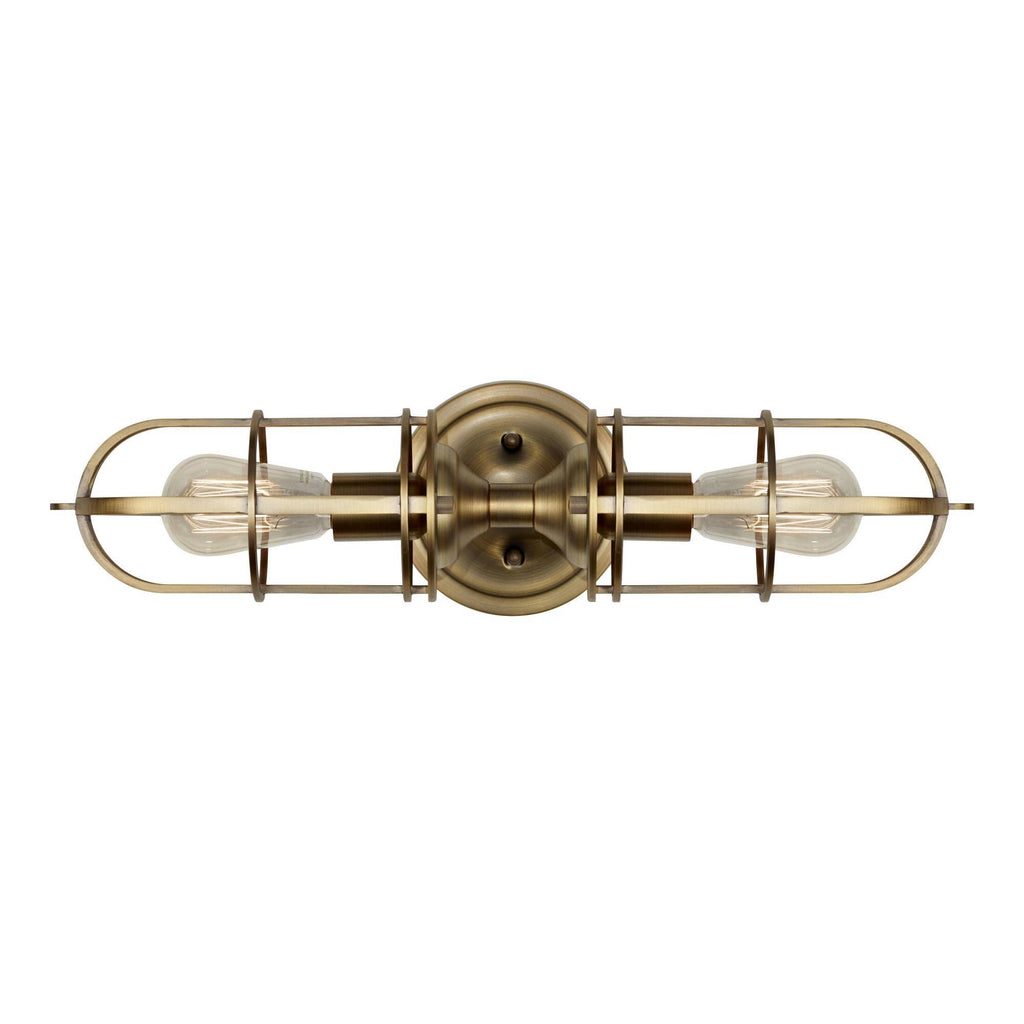 2 - Light Dark Antique Brass Wall Bracket R8841