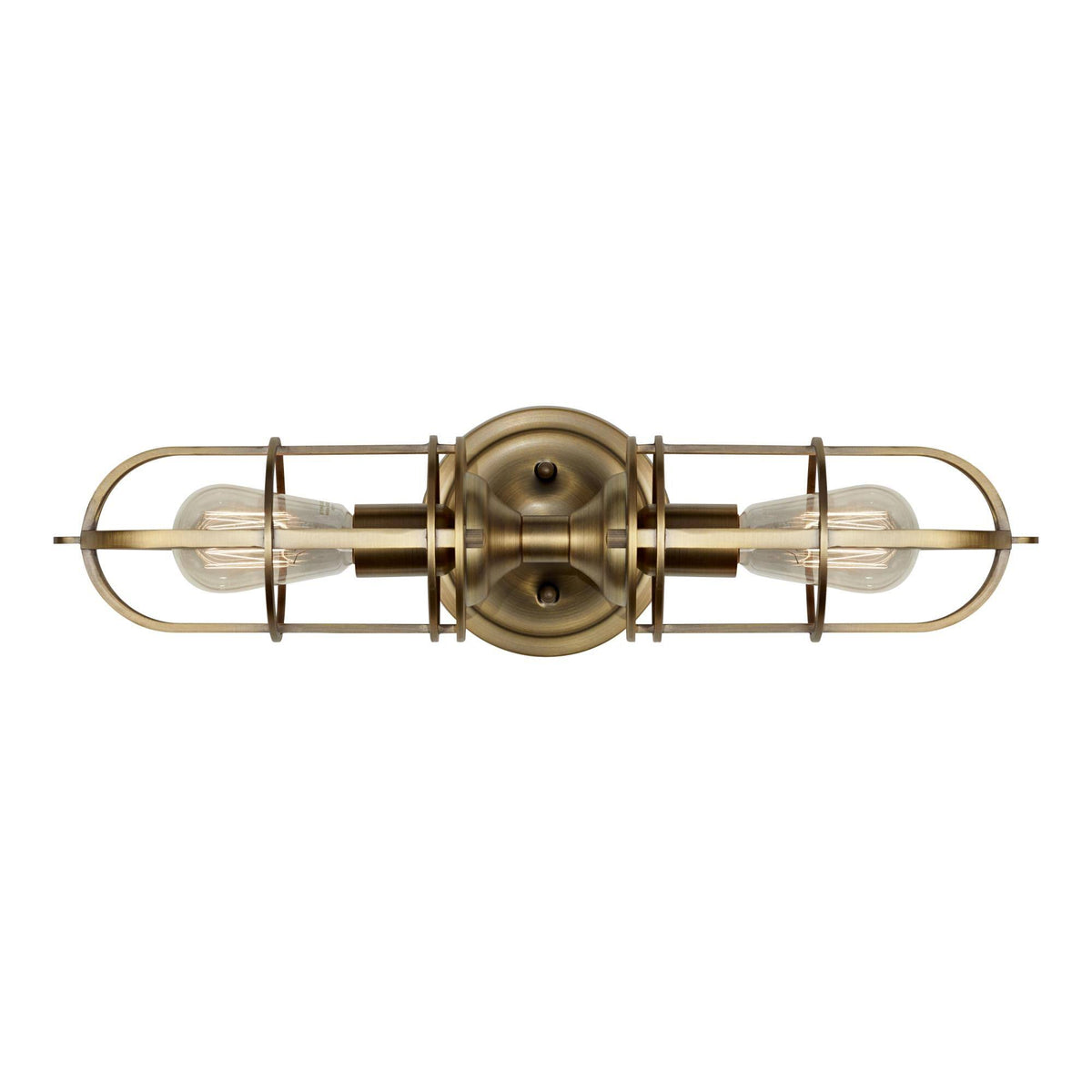 2 - Light Dark Antique Brass Wall Bracket R8841