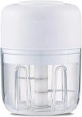 White Mini Electric Garlic Chopper N252