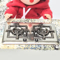 Metal Miniature Dollhouse Gas Stove N383048