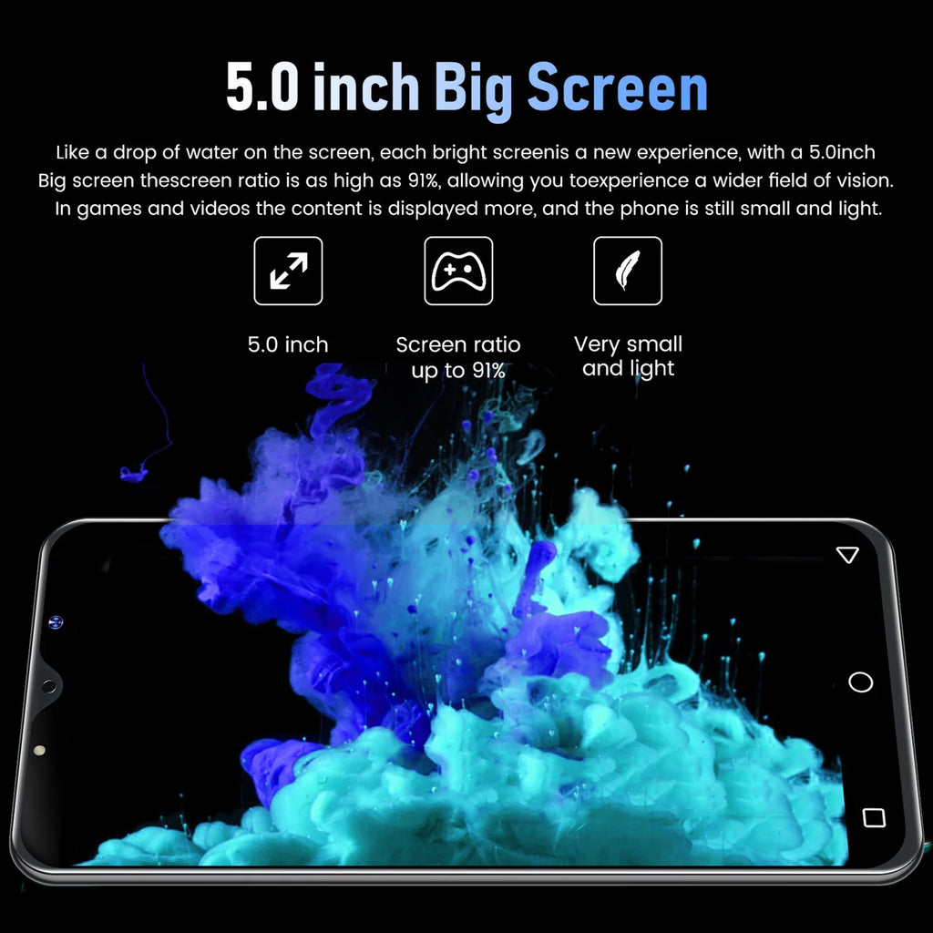 Unlocked Dual Sim Smartphone 5in 3800mAh Z144