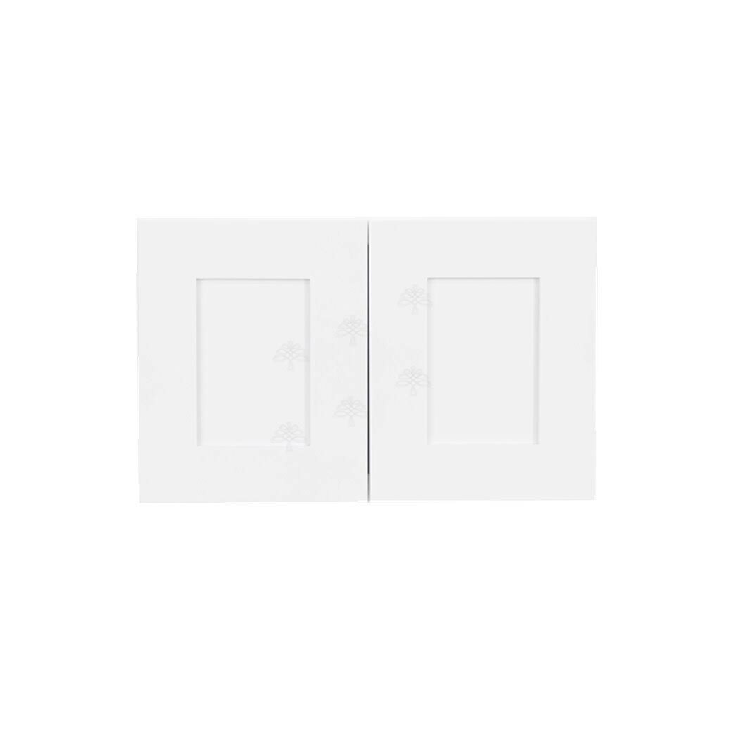 White Painted Maple Door Wall Cabinet H29293