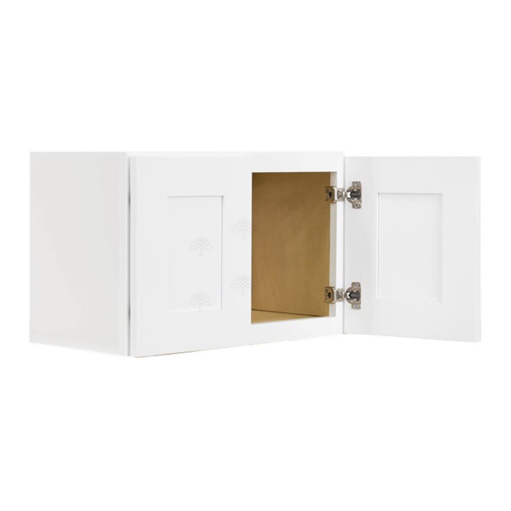 White Painted Maple Door Wall Cabinet H29293