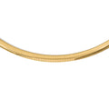 14kt Yellow Gold Omega Necklace 18 inch S1193