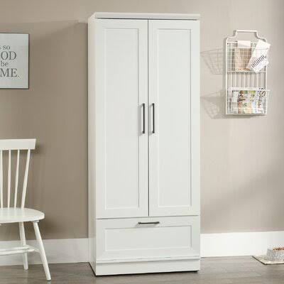 Soft White Armoire X4964
