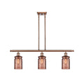 Black Antique Brass 3 Light Island Light J71594
