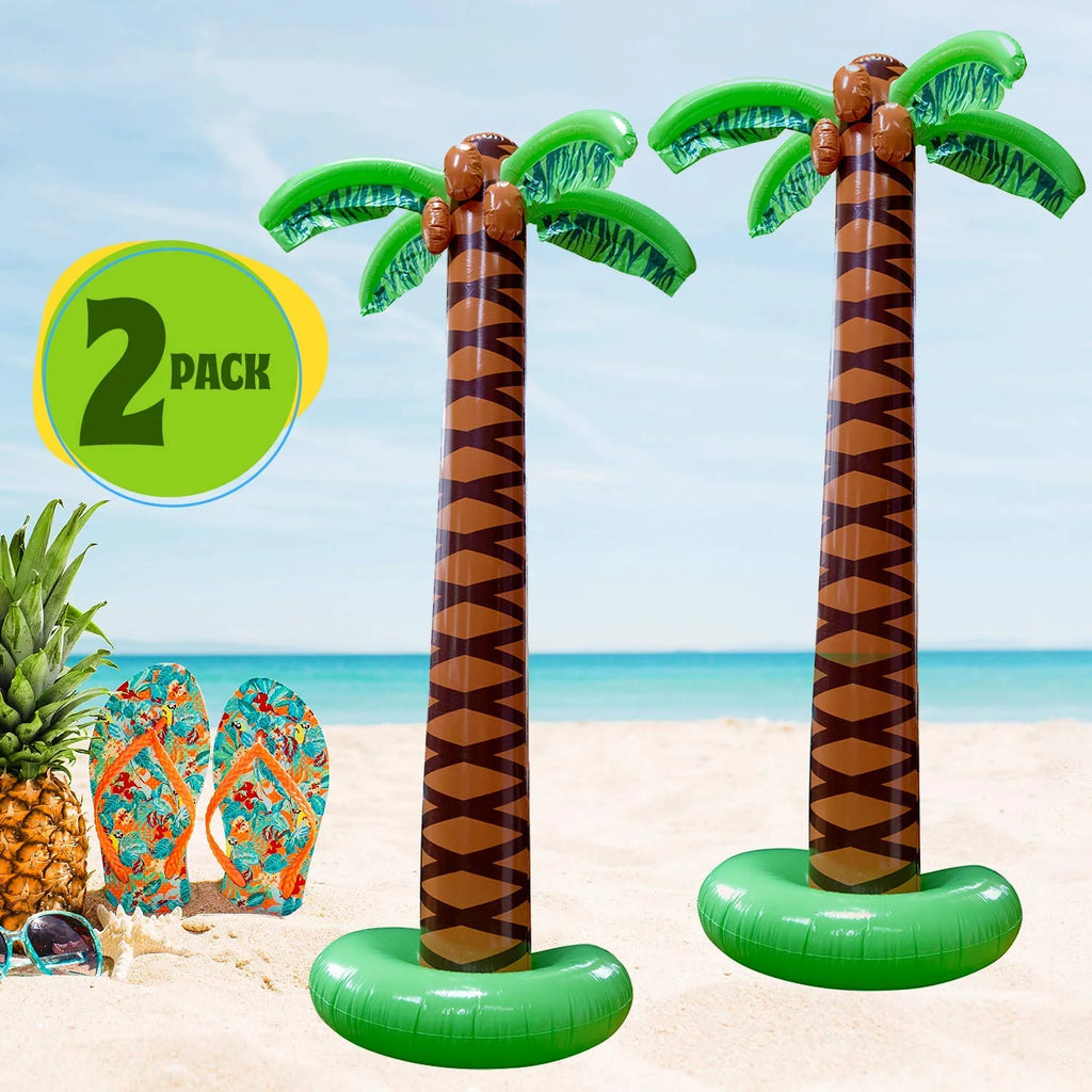 Giant Inflatable Palm Tree, 2 Pack F860