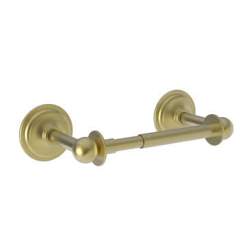 Double Post Toilet Tissue Holder Satin Brass P2316