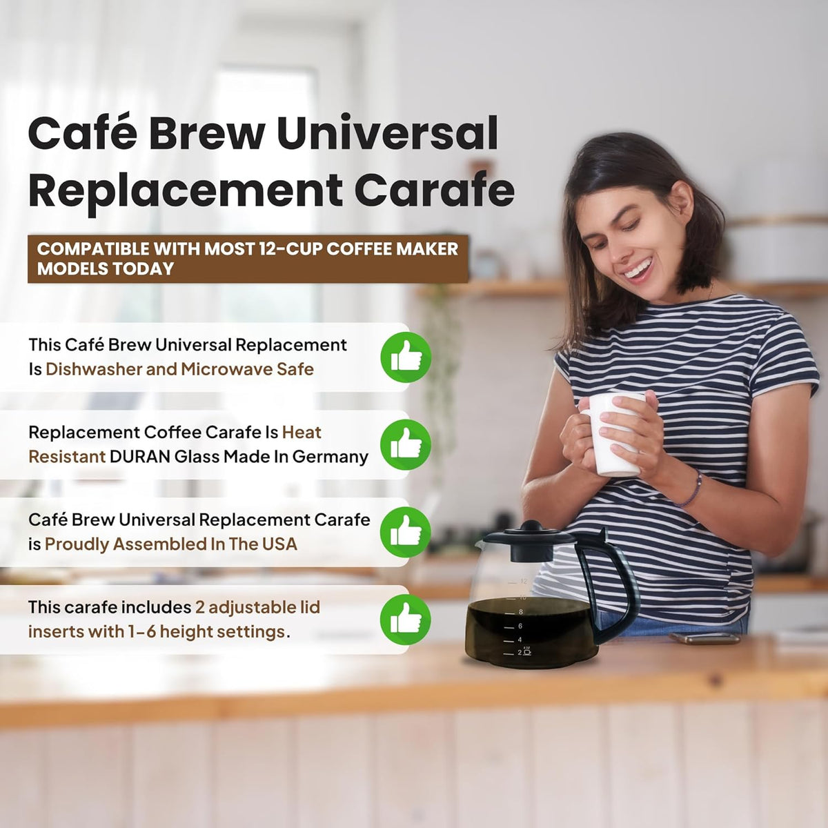 12 Cup Replacement Carafe W27337