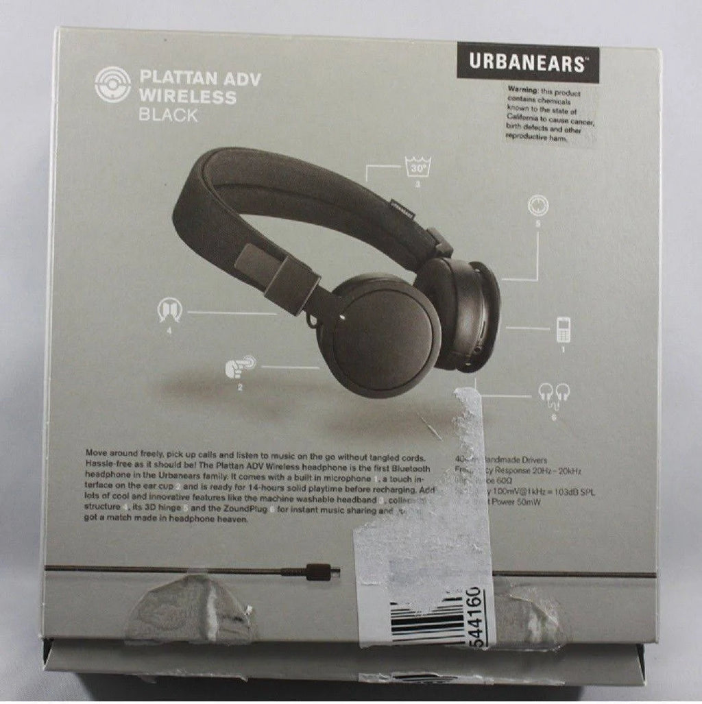 Black On-Ear Bluetooth Headphones C293945