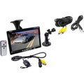 Window Suction-mount LCD Widescreen Monitor & Universal Mount Backup Camera K984741