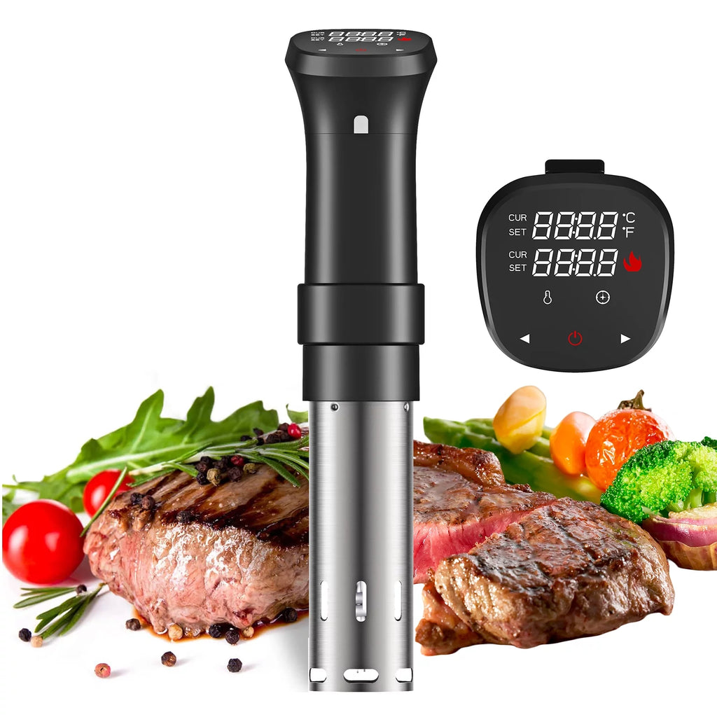 1100W Sous Vide Cooker Waterproof with Accurate Time Control Display Screen E51387