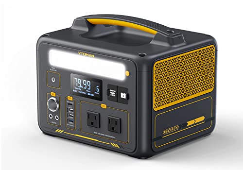 Portable Power Station with 600W AC Outlets X688299