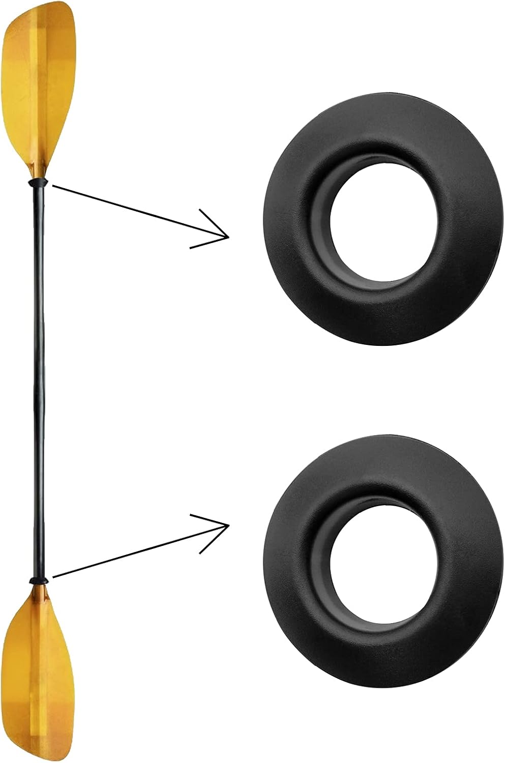 6 Pack Kayak Paddle Drip Rings G8666