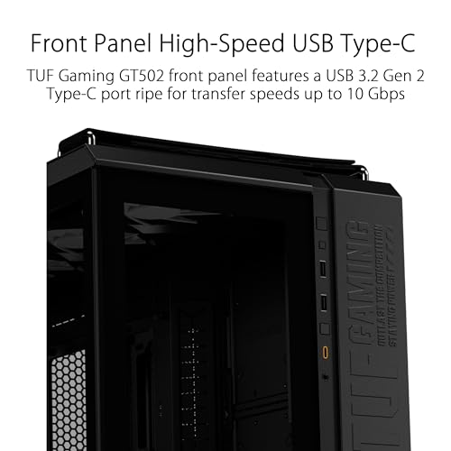 Black Mid ATX Gaming PC Case K1061