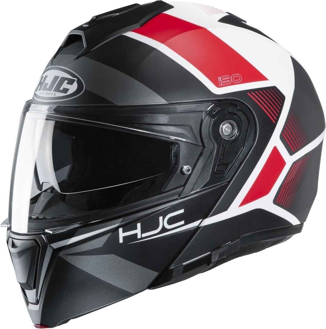 Black Red Modular Helmet Size S I1573