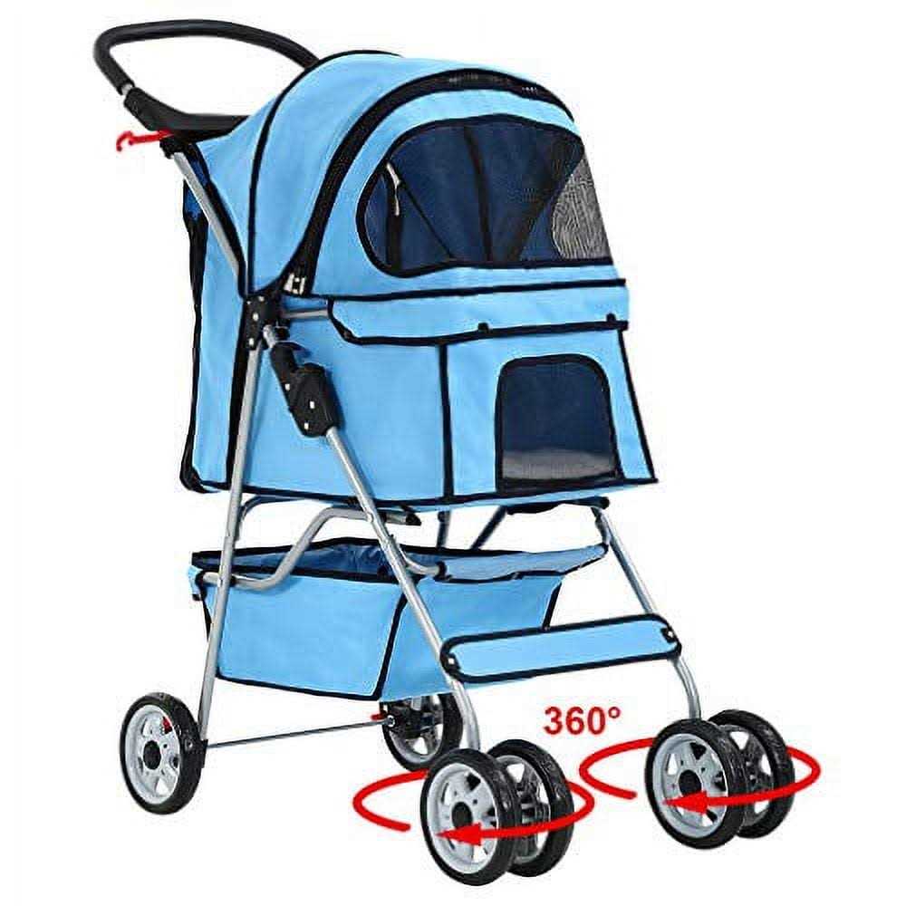 Pet Stroller Folding Carrier D88966