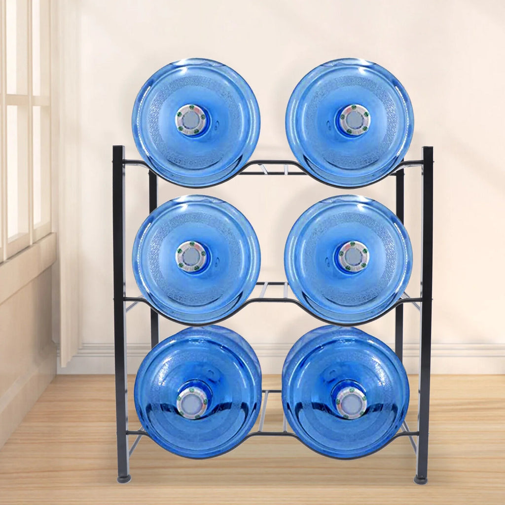 5 Tiers Water Bottle Holder for 6 Bottles Q2346