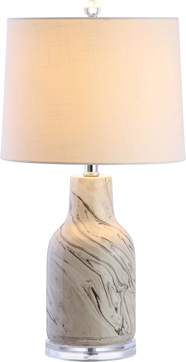 Gray/White Ceramic LED Table Lamp R377947