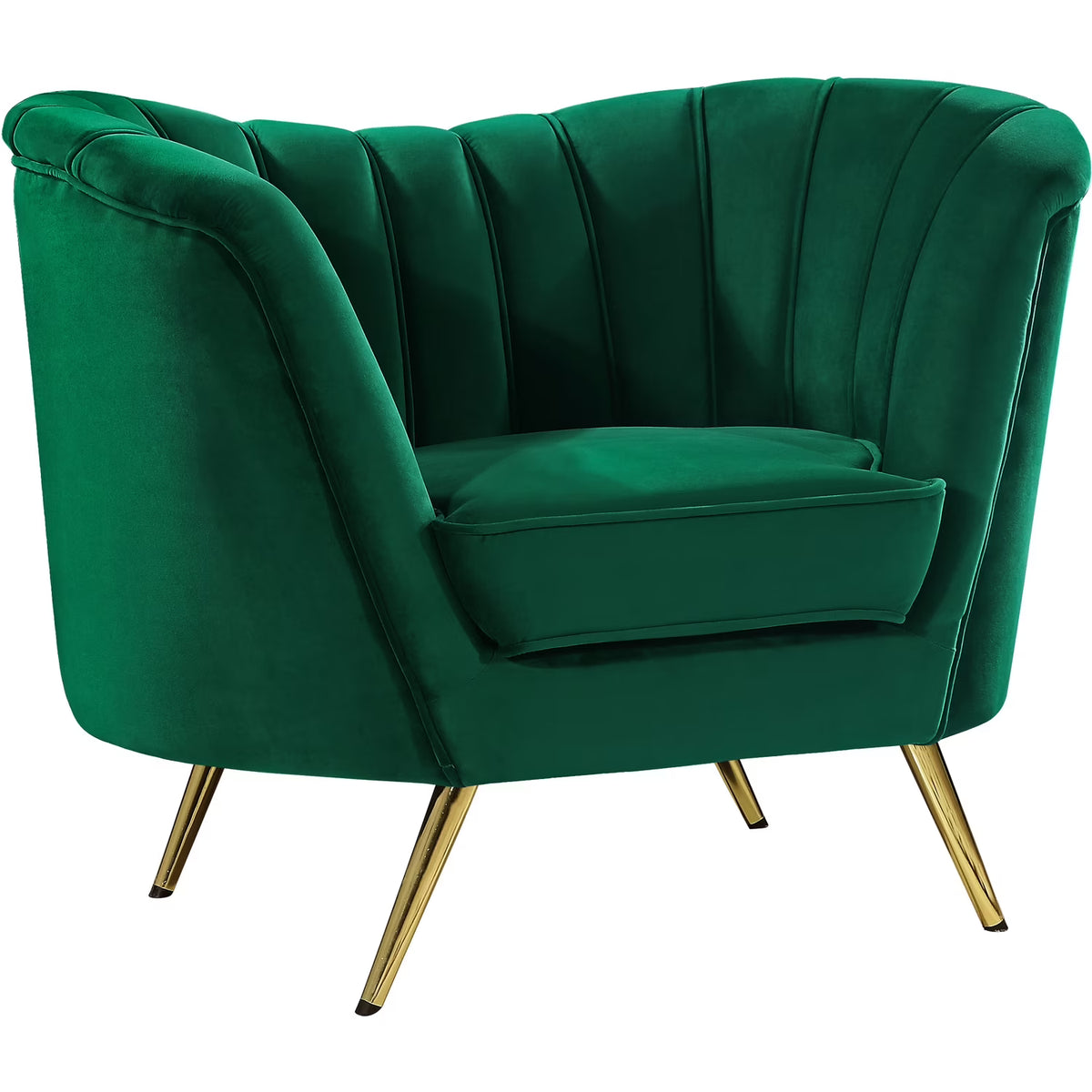 Green Velvet Chair W93585