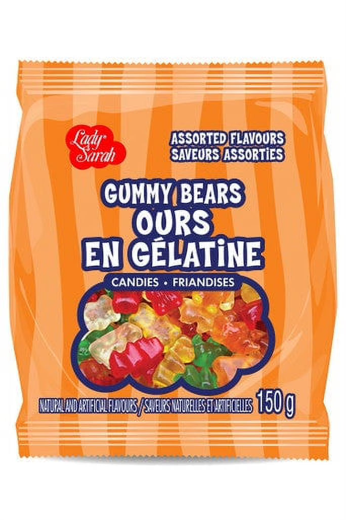 Assorted Flavours Gummy Bears 150g Q50828