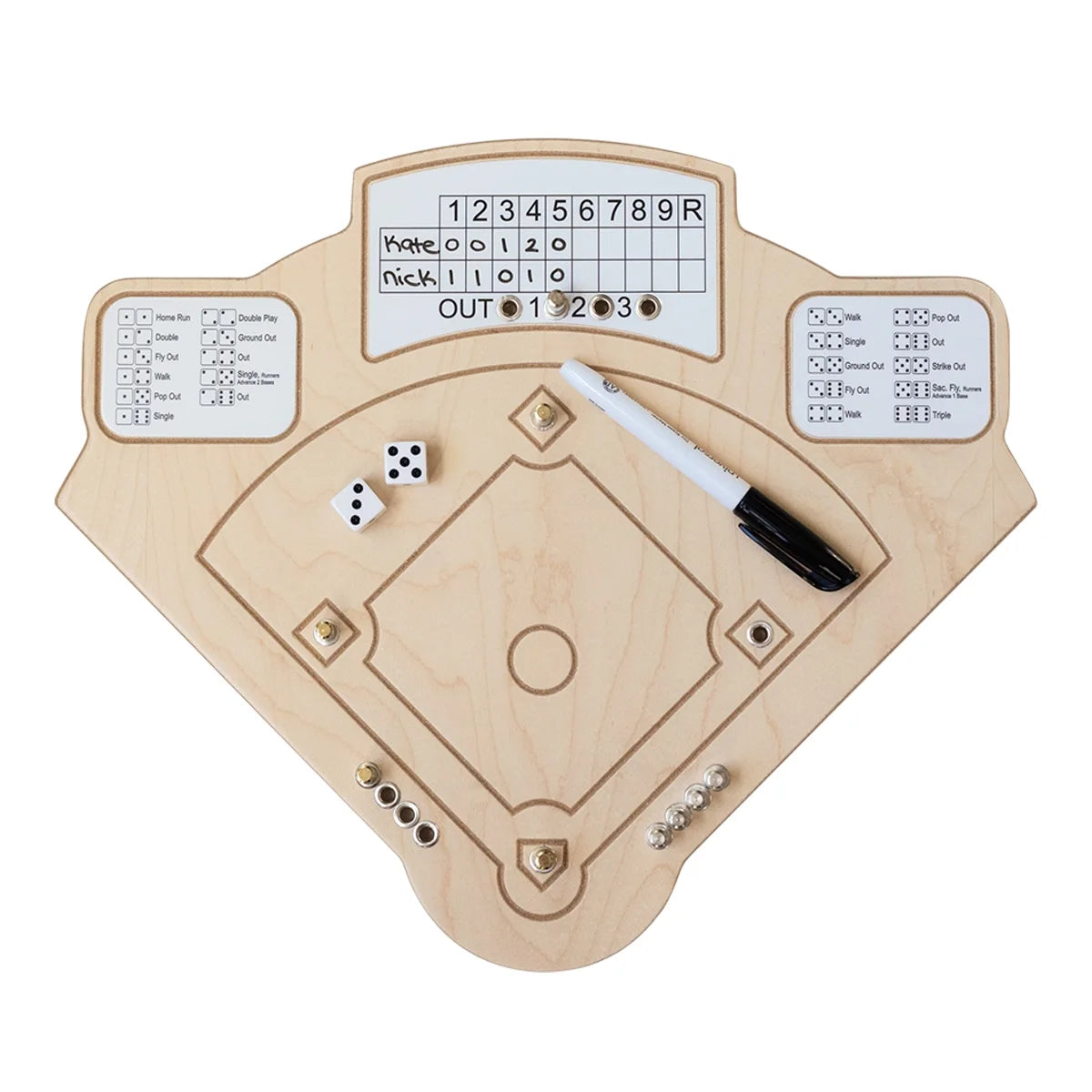 Maple Wood Baseball Game Q94584