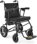 Black Lightweight Foldable Electric Wheelchair L65891