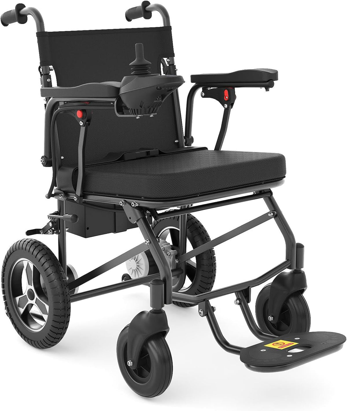 Black Lightweight Foldable Electric Wheelchair L65891