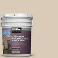 5 gal. Sandstone Beige Elastomeric Masonry, Stucco and Brick Exterior Paint X250726