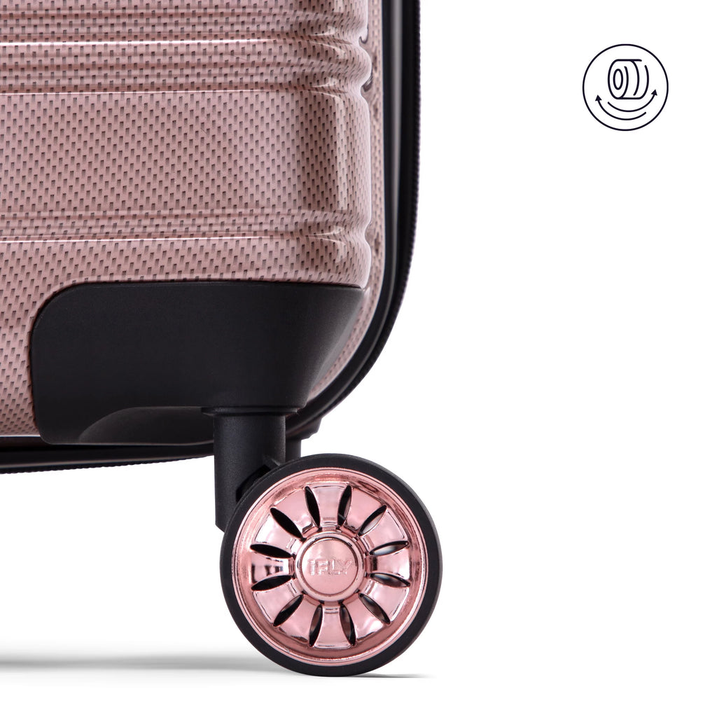 24" Hardside Fibertech Checked Luggage D35611