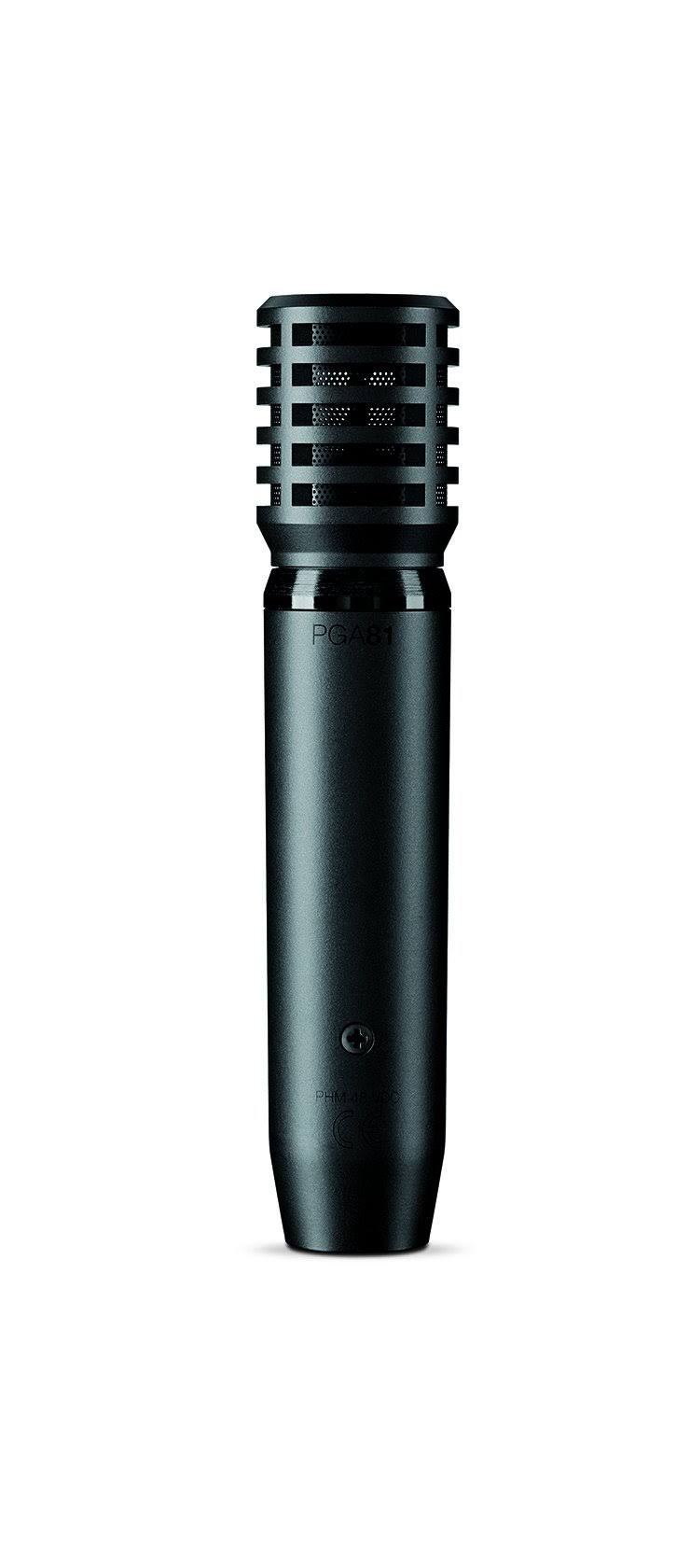 Black Metallic Cardioid Microphone G74952