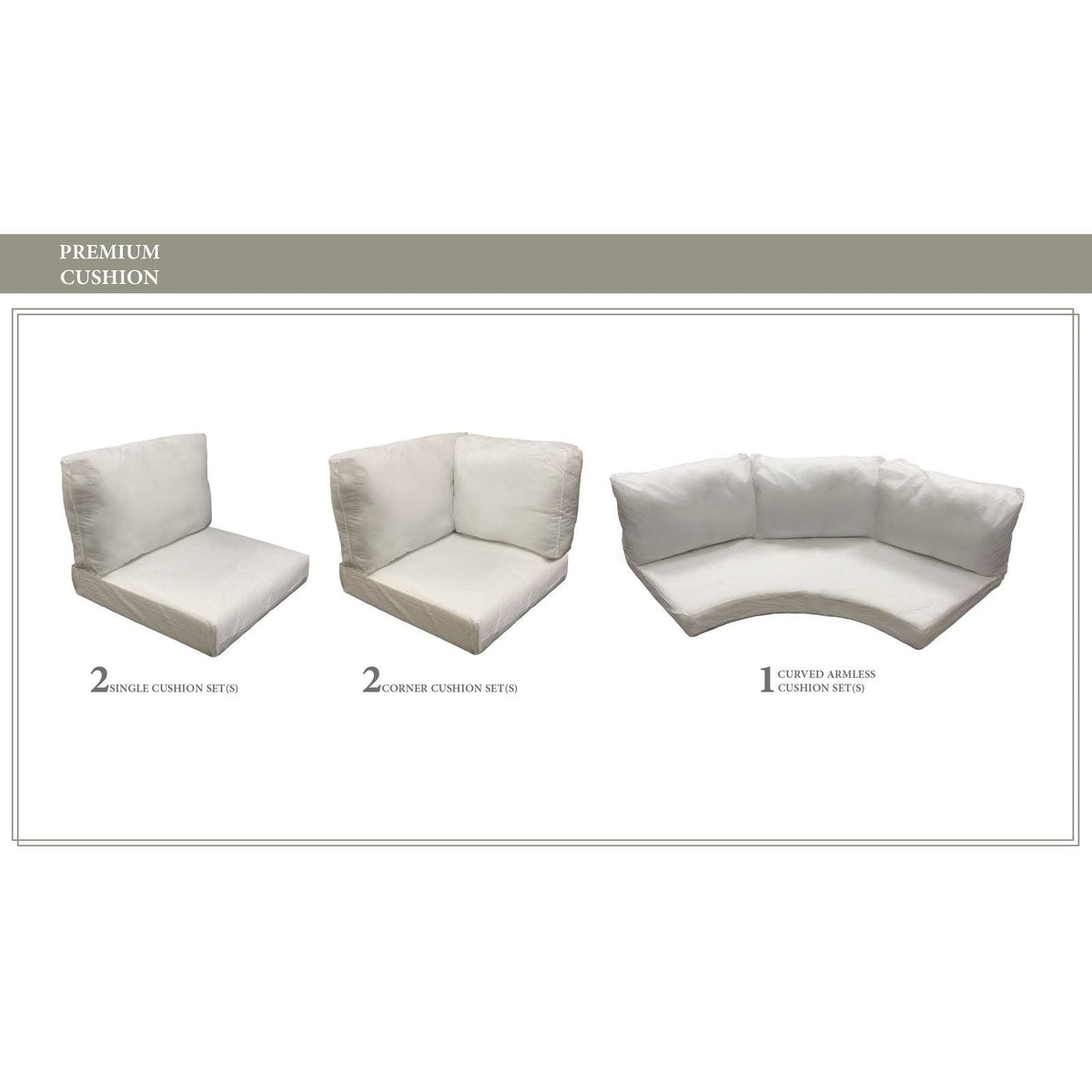 High Back Cushion Set B263