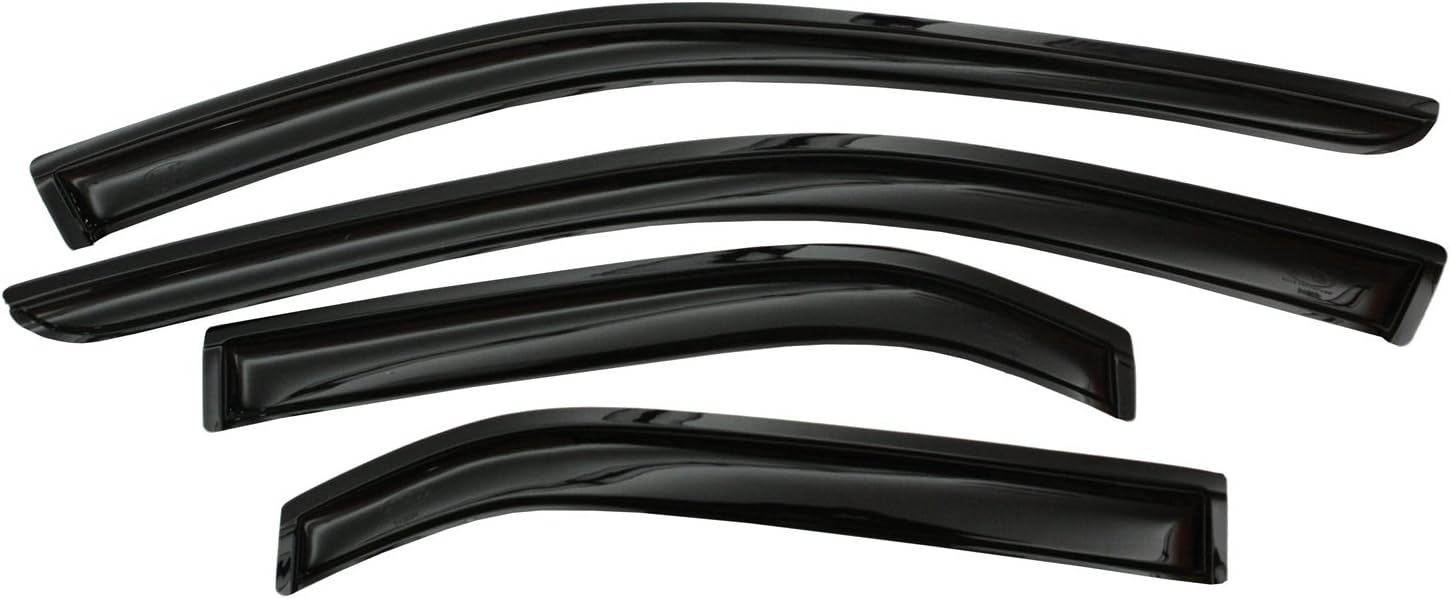 In-Channel Side Window Deflector 4-Piece Set D372688
