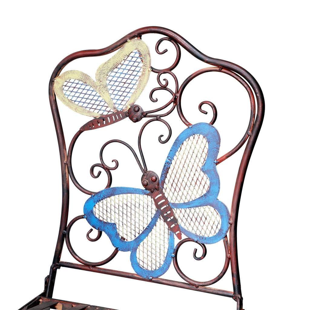 Alpine Butterfly Table and Two Chairs Bistro Set N51565