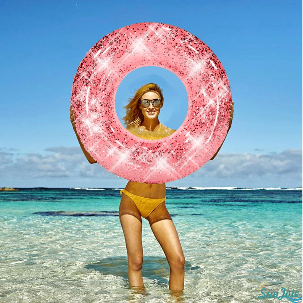 Inflatable Round Swimming Pool Swim Ring M924027