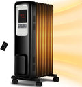 1500W Oil Filled Radiator Heater with Digital Thermostat E245
