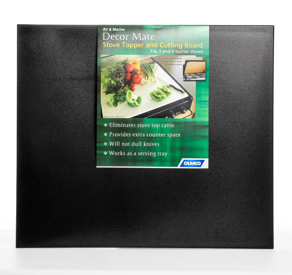 Black Stove Topper and Cutting Board C76205
