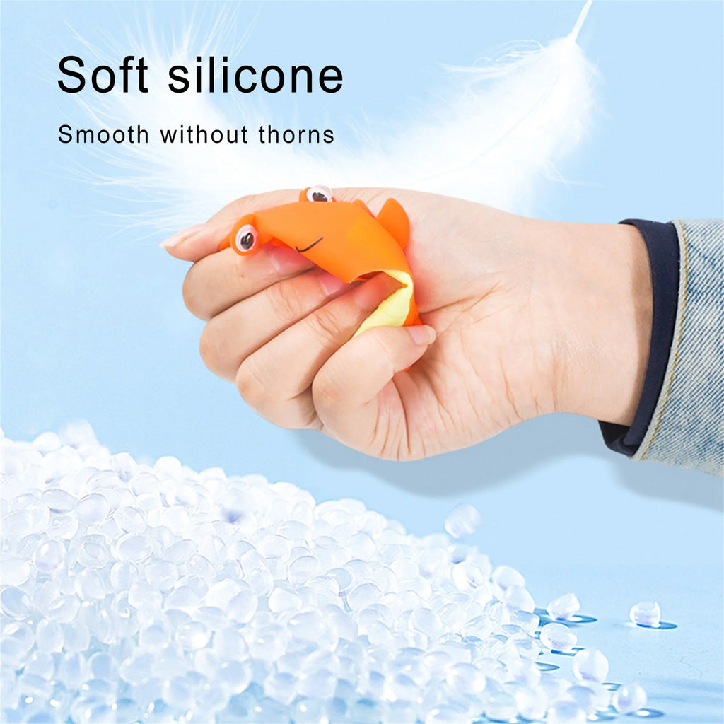 Refillable Silicone Crab Splash Balls for Kids Pool W1633