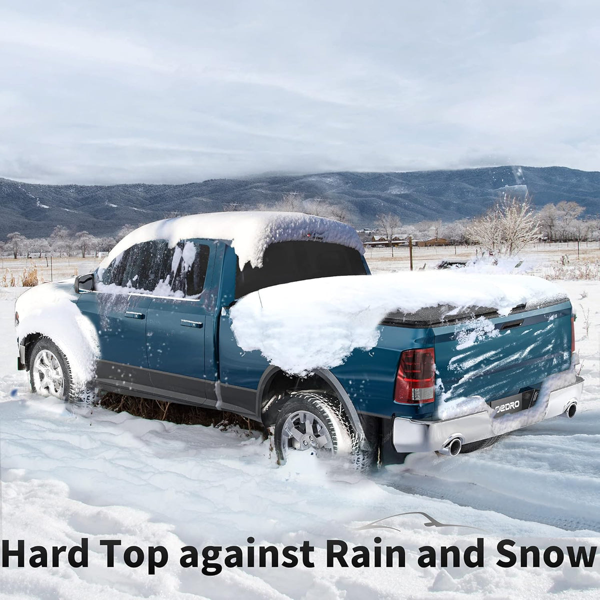 Hard Tri-fold Truck Bed Tonneau Cover for 2009-2022 Dodge Ram 1500, 5.6 ft Bed A994305