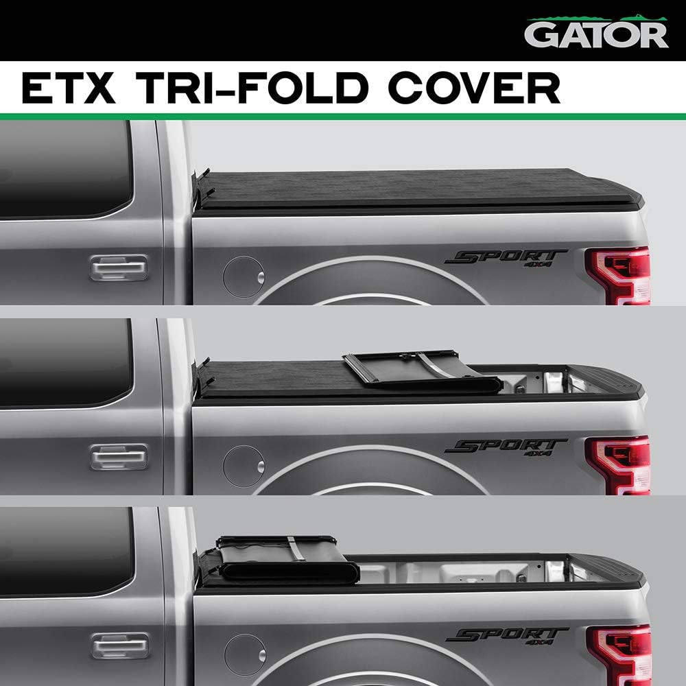 Soft Tri-Fold Truck Bed Tonneau Cover B7864