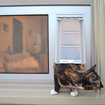 White Large Pet Door O1806